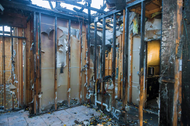Professional Fire Damage Assessment technician working in Riverdale, NJ